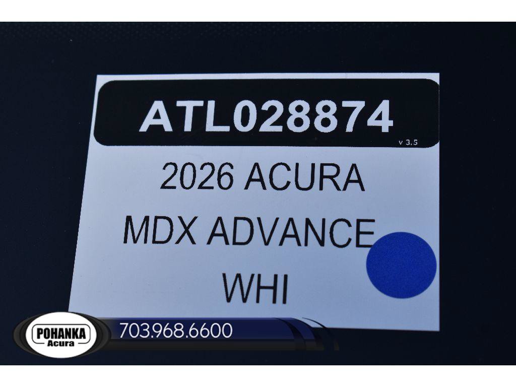 New 2026 Acura MDX A-Spec AWD/4WD image 38