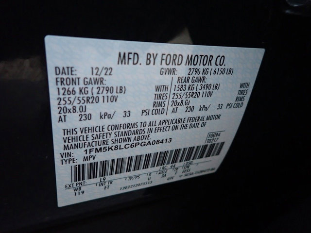 Used 2023 Ford Explorer King Ranch w/ Technology Package image 38