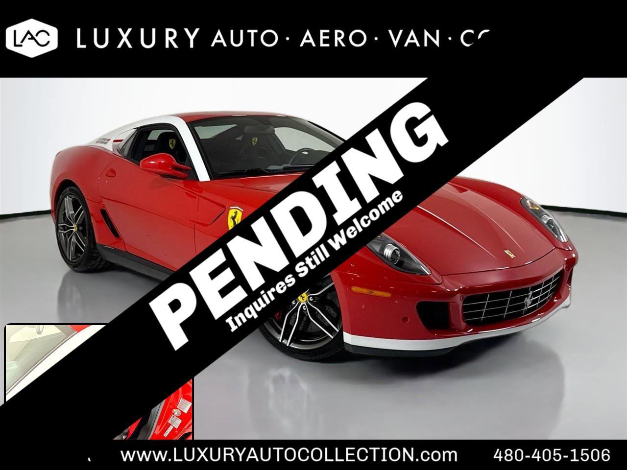 Used 2011 Ferrari 599 GTB Fiorano