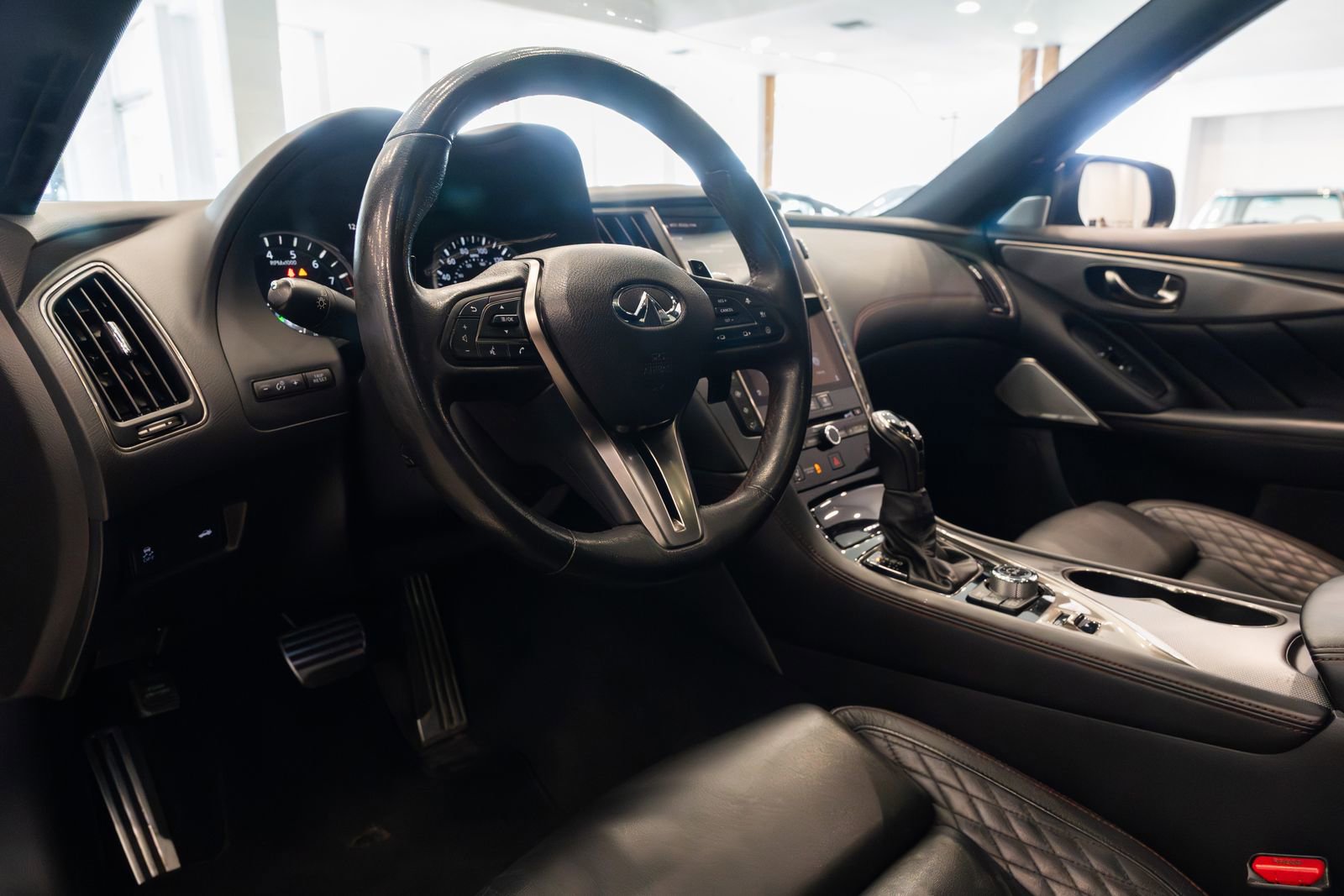 Used 2019 INFINITI Q50 Red Sport 400 w/ Proactive Package image 8