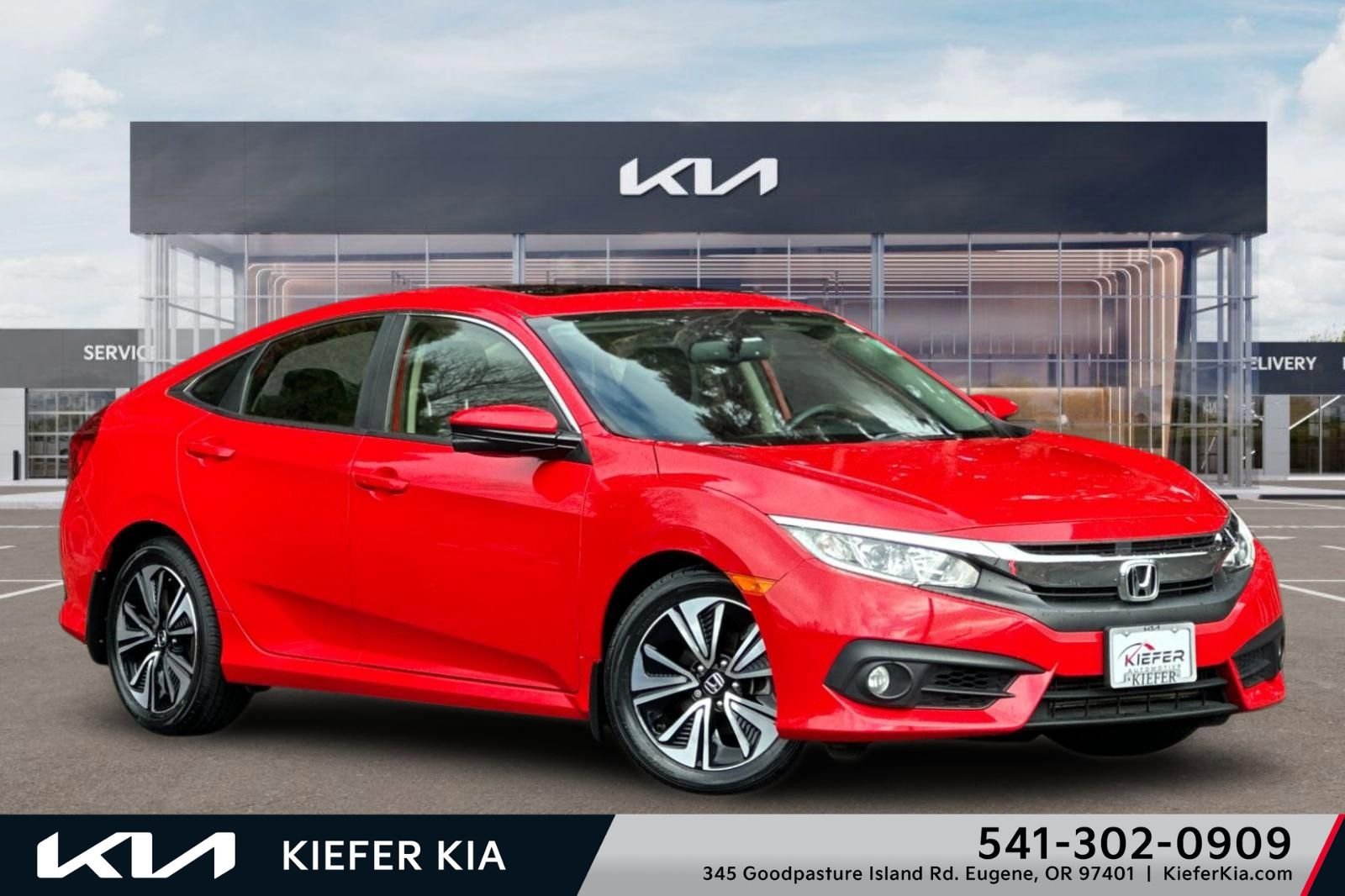 Used 2018 Honda Civic EX-L image 1