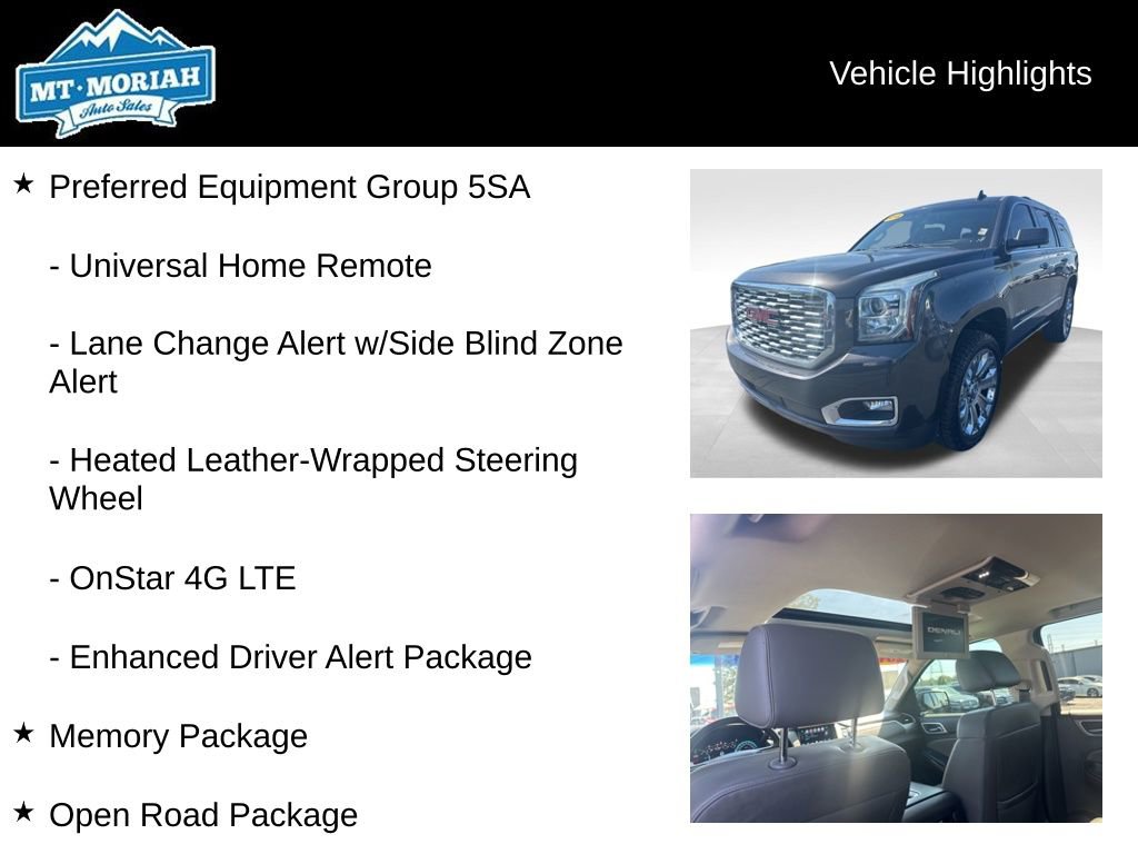 Used 2018 GMC Yukon Denali w/ Open Road Package image 12