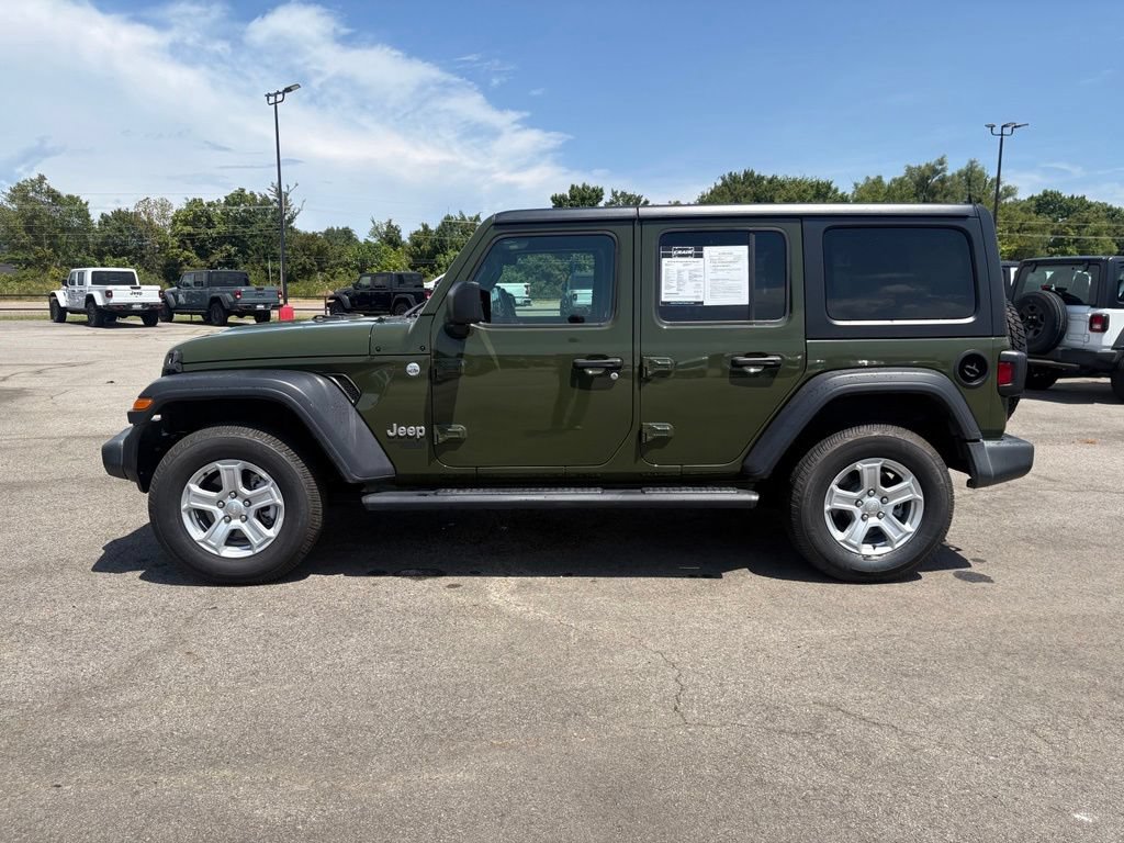 Used 2020 Jeep Wrangler Unlimited Sport S AWD/4WD image 4