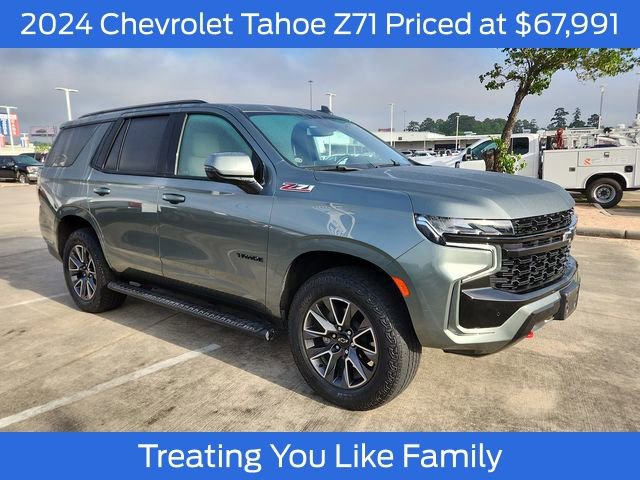 Used 2024 Chevrolet Tahoe Z71 w/ Luxury Package image 1