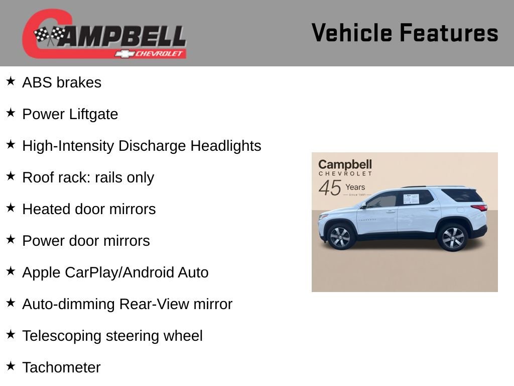 Used 2018 Chevrolet Traverse LT FWD image 10