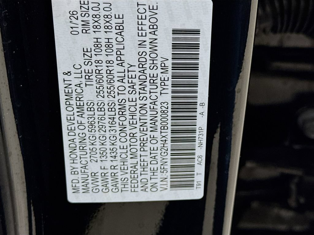 Certified 2026 Honda Pilot EX-L image 45