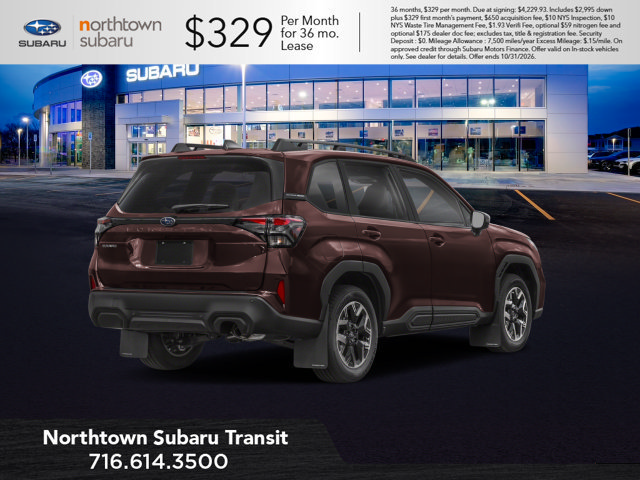 New 2026 Subaru Forester Premium AWD/4WD image 3