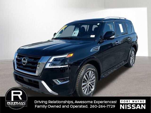 Certified 2024 Nissan Armada SL w/ Captain's Chairs Package
