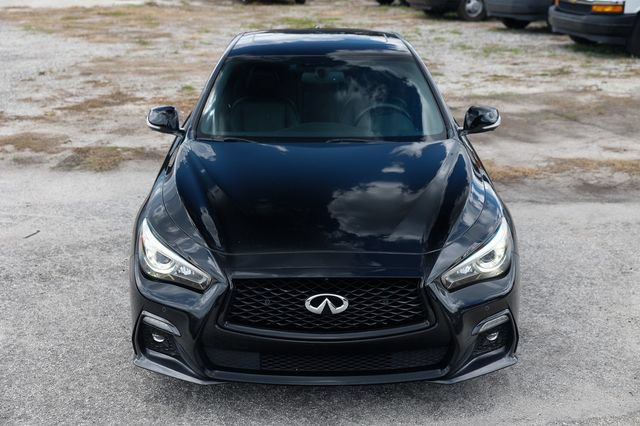 Used 2018 INFINITI Q50 Red Sport 400 w/ Sensory Package (Sport) RWD image 22