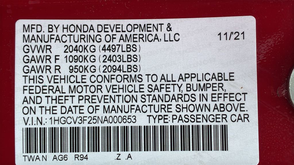 Used 2022 Honda Accord Sport image 29