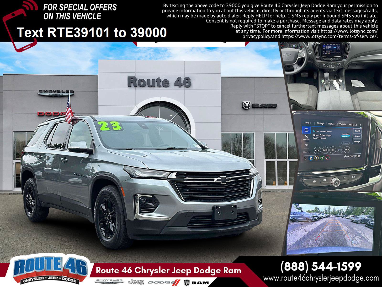 Used 2023 Chevrolet Traverse LT w/ Midnight/Sport Edition