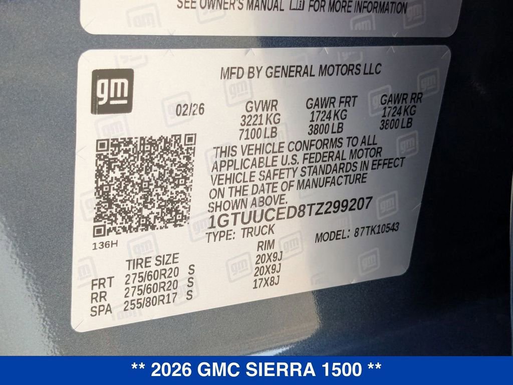 New 2026 GMC Sierra 1500 Elevation w/ Elevation Premium Package image 38