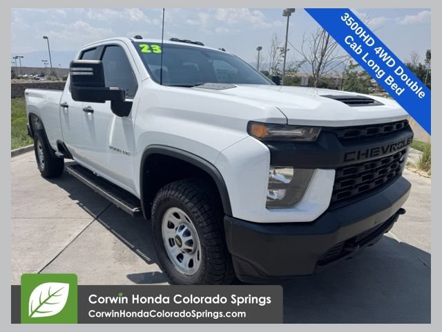 Used 2023 Chevrolet Silverado 3500 W/T w/ WT Fleet Convenience Package