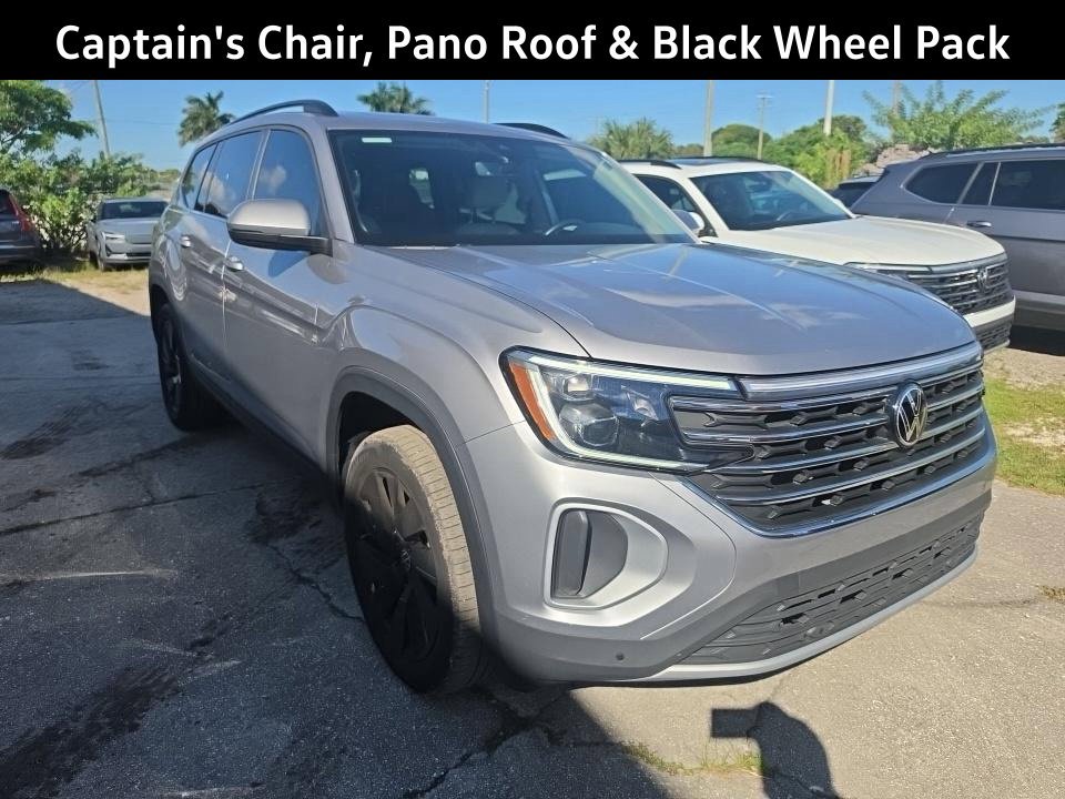 Certified 2024 Volkswagen Atlas SE w/ Panoramic Sunroof Package