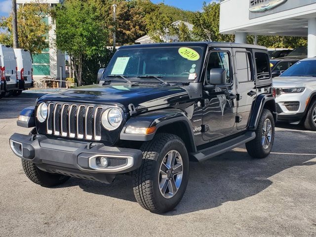 Certified 2020 Jeep Wrangler Unlimited Sahara image 3