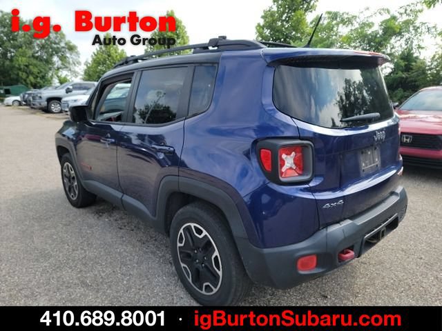 Used 2016 Jeep Renegade Trailhawk w/ Premium Trailhawk Package AWD/4WD image 4