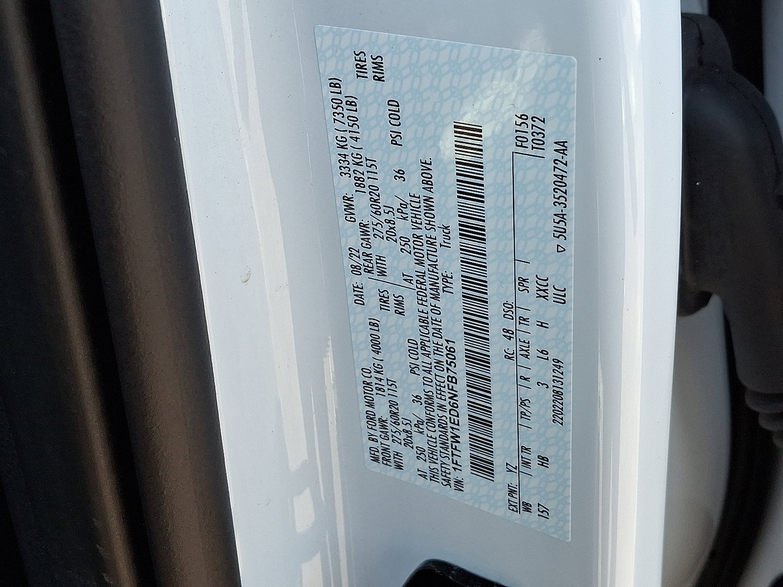 Certified 2022 Ford F150 Lariat w/ Equipment Group 502A High image 29