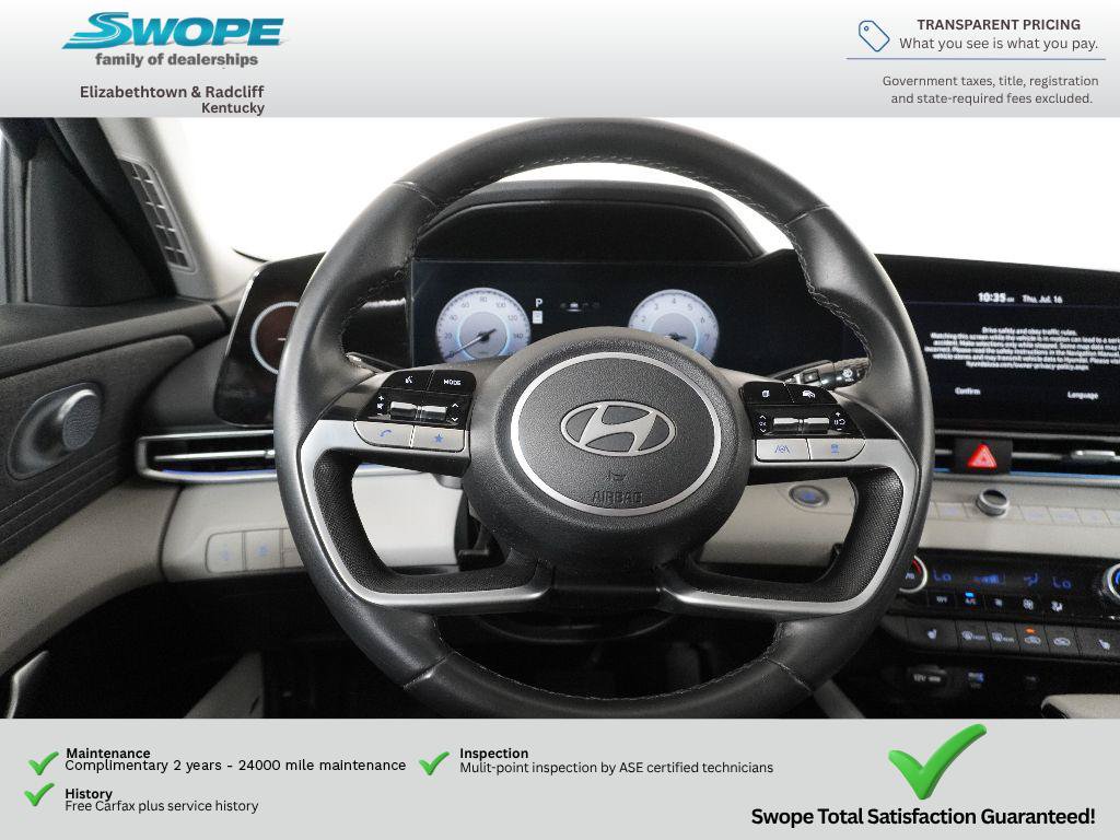 Certified 2024 Hyundai Elantra Limited FWD image 16