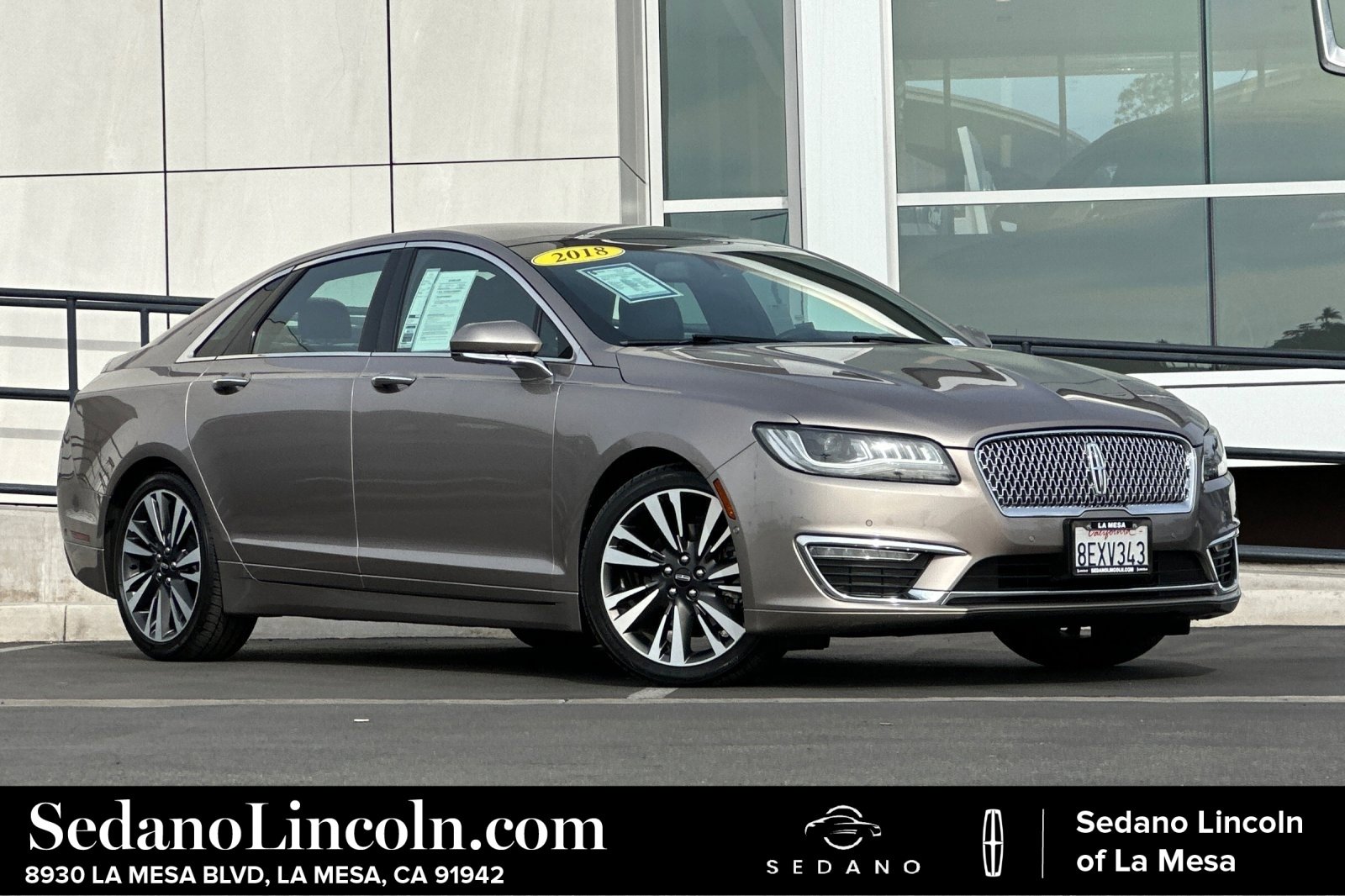 Used 2018 Lincoln MKZ Reserve w/ Technology Package