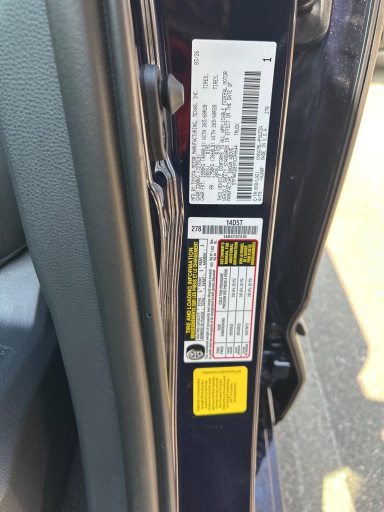 New 2026 Toyota Tundra Platinum image 36