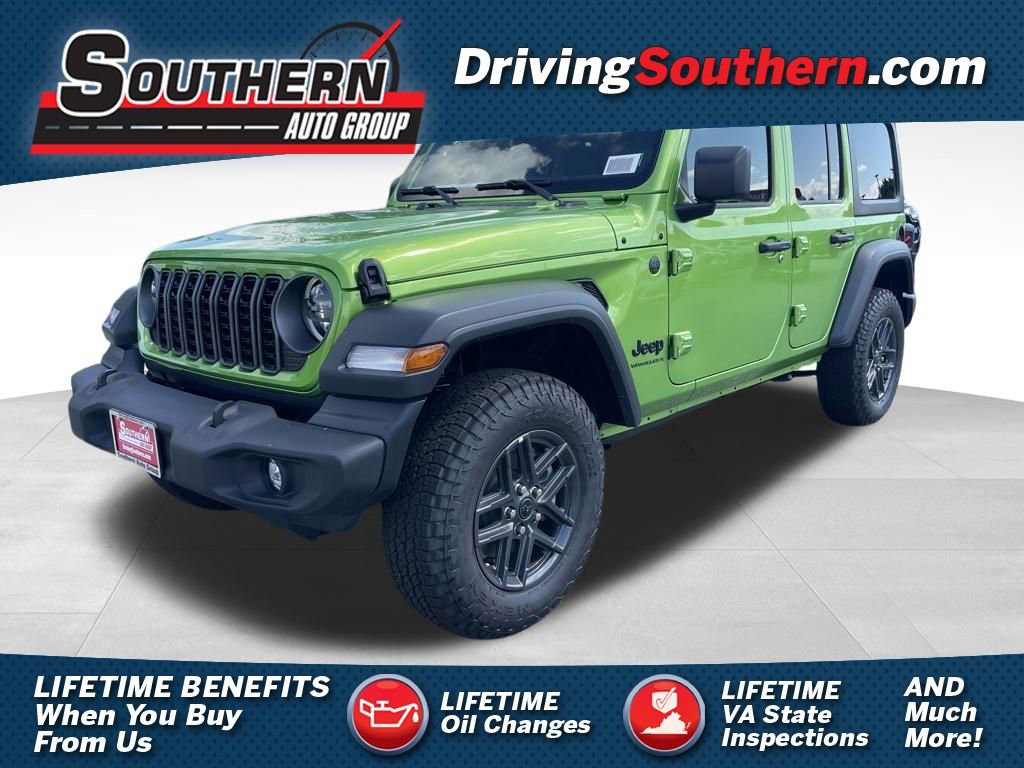 New 2025 Jeep Wrangler Sport S
