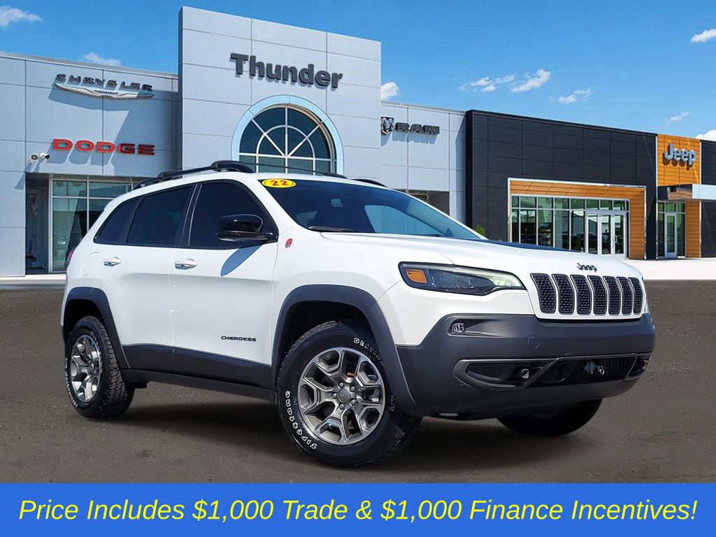 Certified 2022 Jeep Cherokee Trailhawk