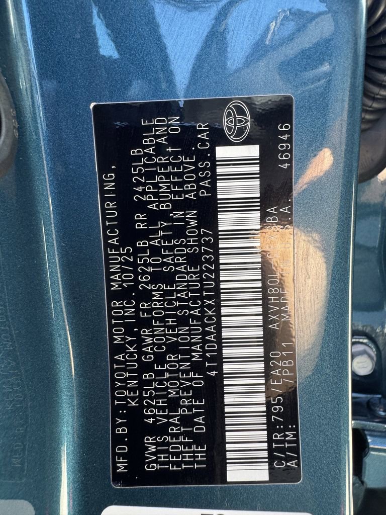 Used 2026 Toyota Camry SE w/ Convenience Package image 32