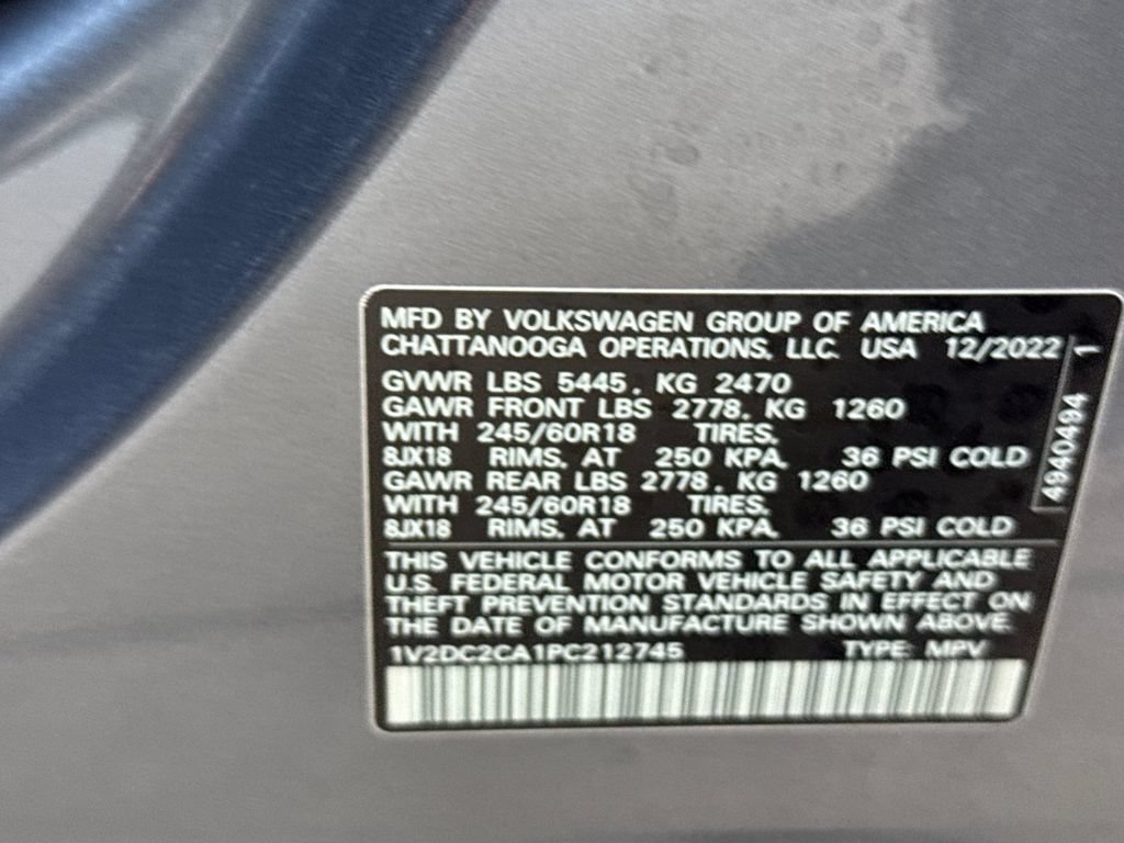 Used 2023 Volkswagen Atlas Cross Sport SE FWD image 28