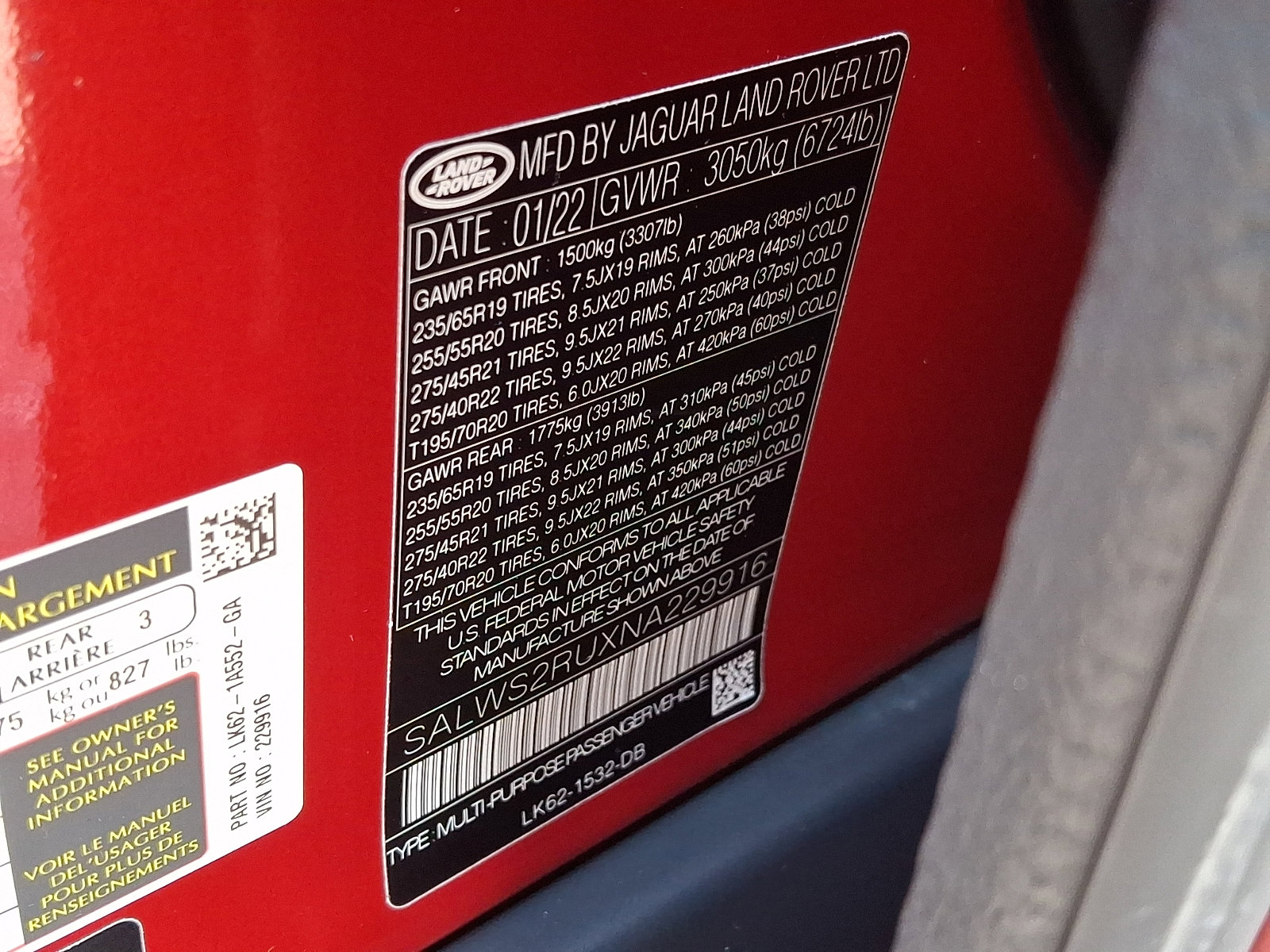 Used 2022 Land Rover Range Rover Sport HST image 28