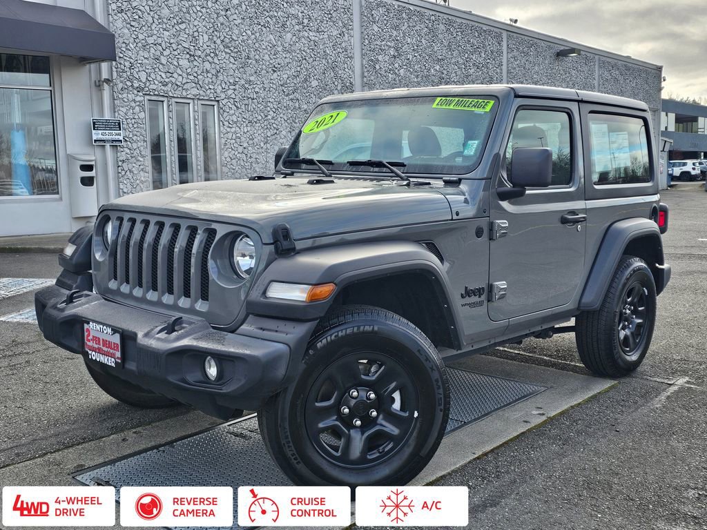 Used 2021 Jeep Wrangler Sport AWD/4WD image 1