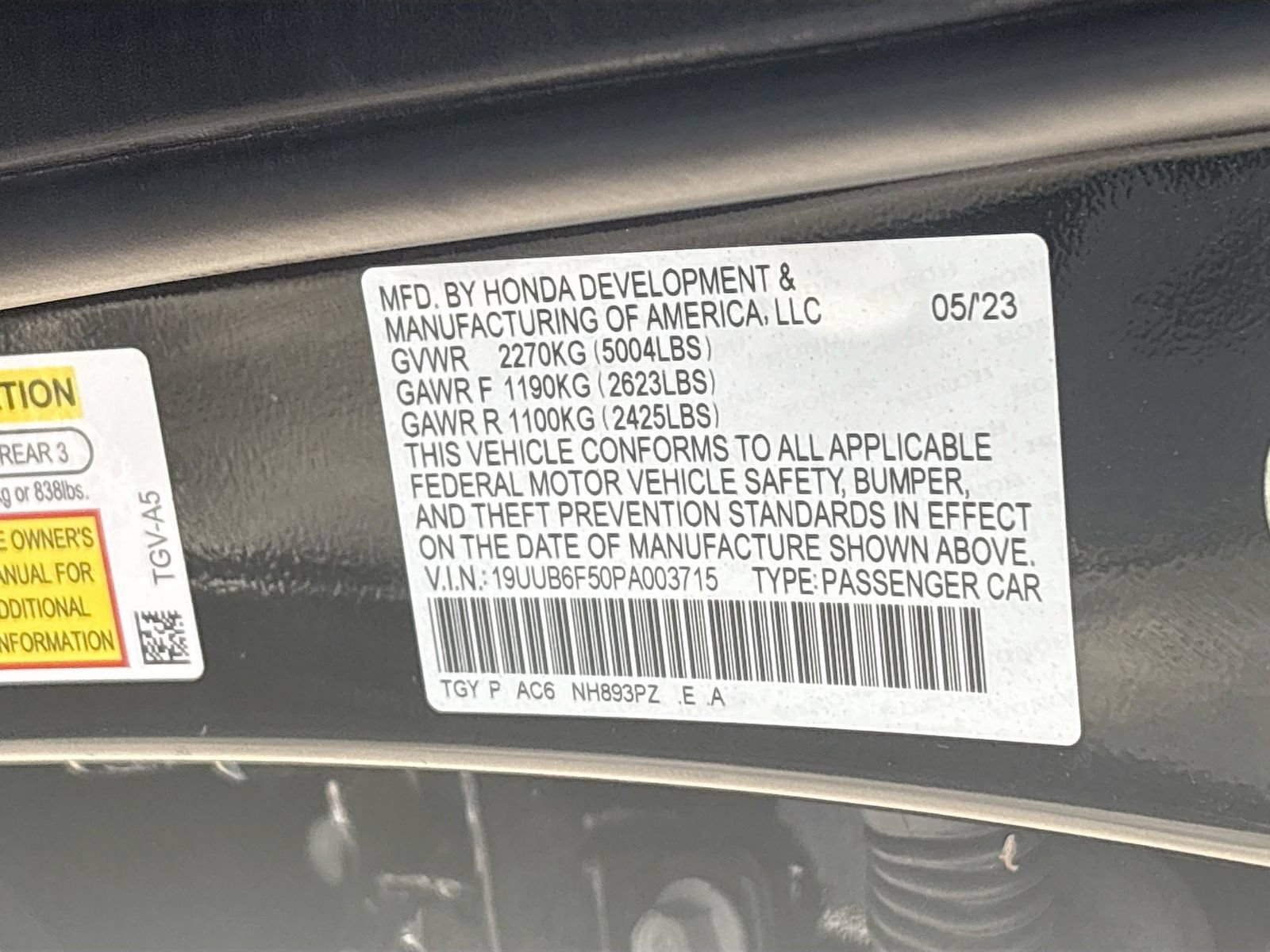 Used 2023 Acura TLX w/ A-SPEC Package AWD/4WD image 31