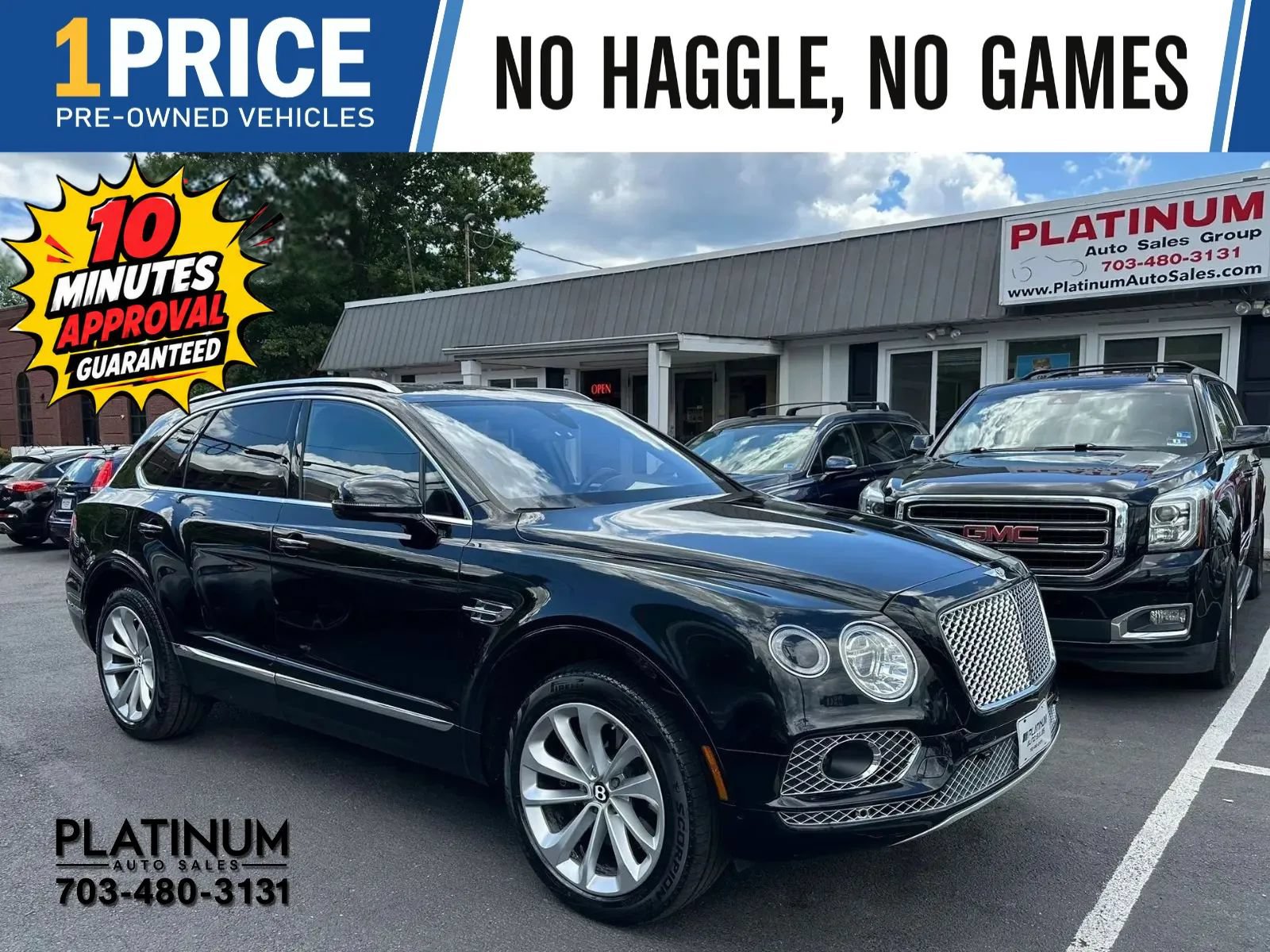 Used 2017 Bentley Bentayga AWD/4WD image 1