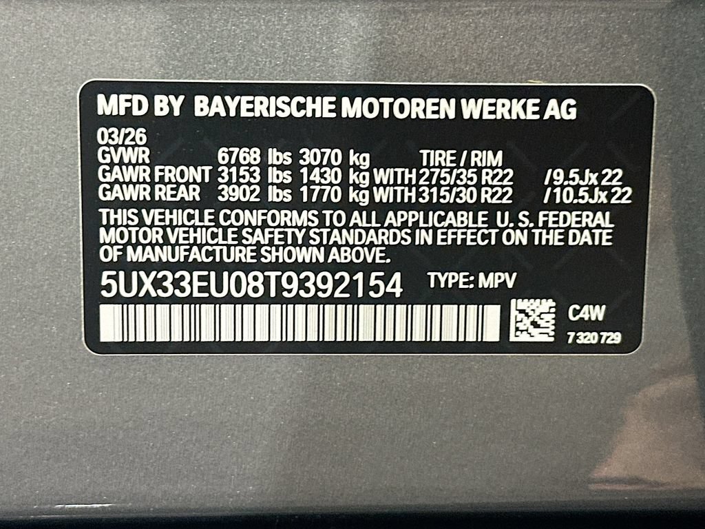 New 2026 BMW X5 M60i AWD/4WD image 34
