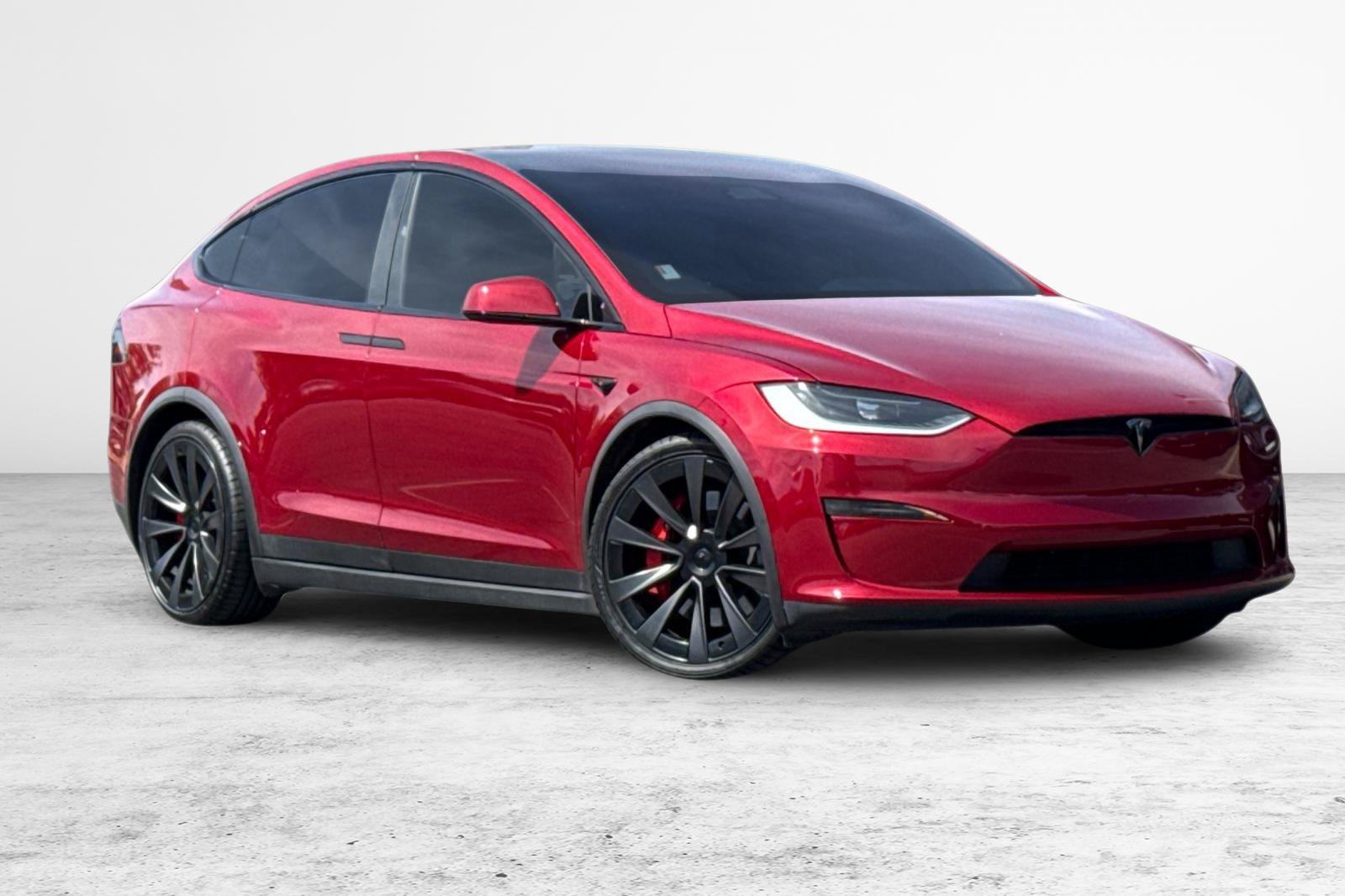 Used 2023 Tesla Model X Plaid AWD/4WD image 2