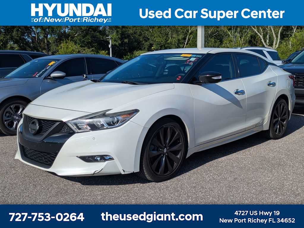 Used 2017 Nissan Maxima SR w/ Midnight Edition FWD image 1