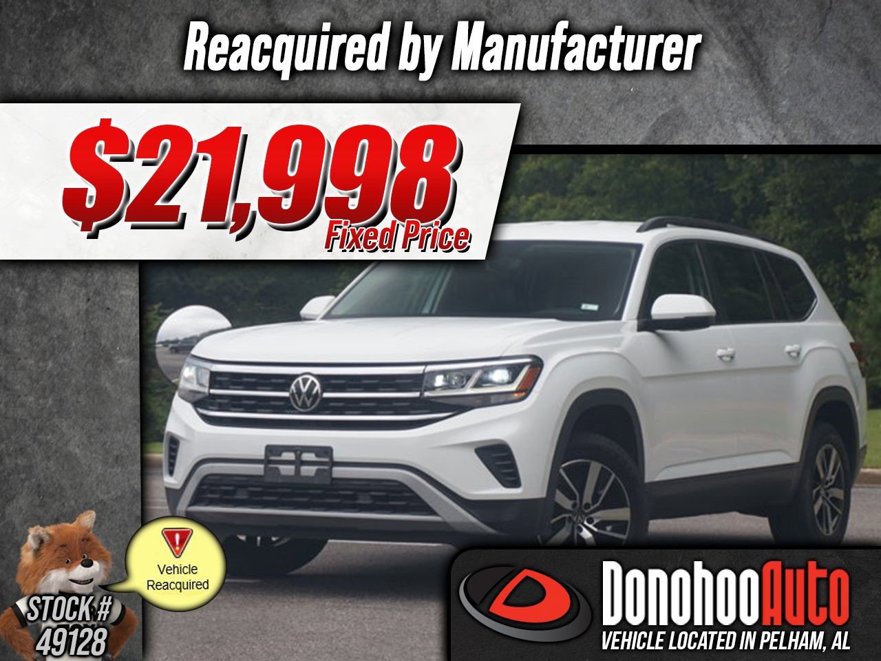 Used 2022 Volkswagen Atlas SE