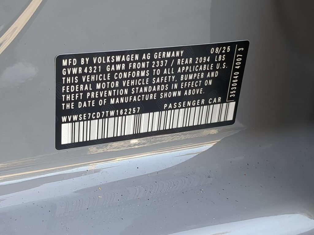 New 2026 Volkswagen GTI SE FWD image 34