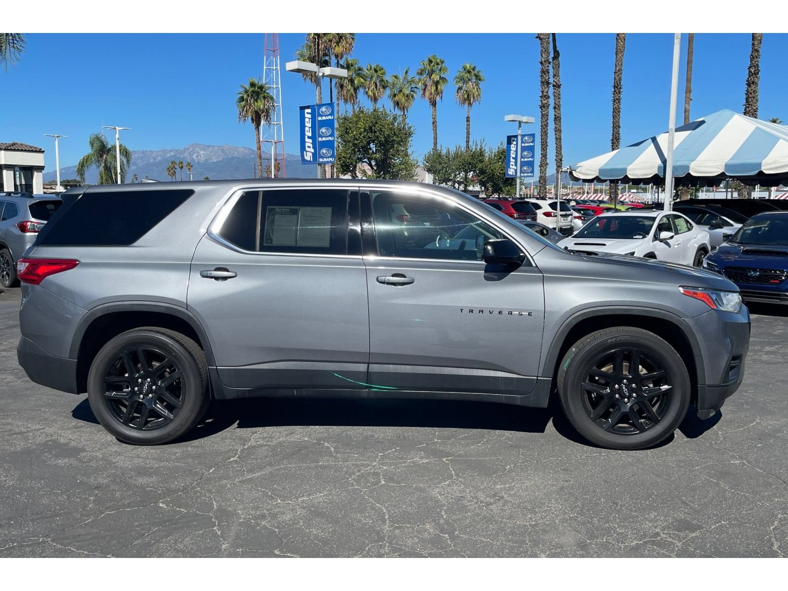Used 2019 Chevrolet Traverse LS w/ LPO, Blackout Package FWD image 7