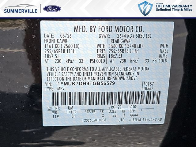 New 2026 Ford Explorer Active RWD image 39
