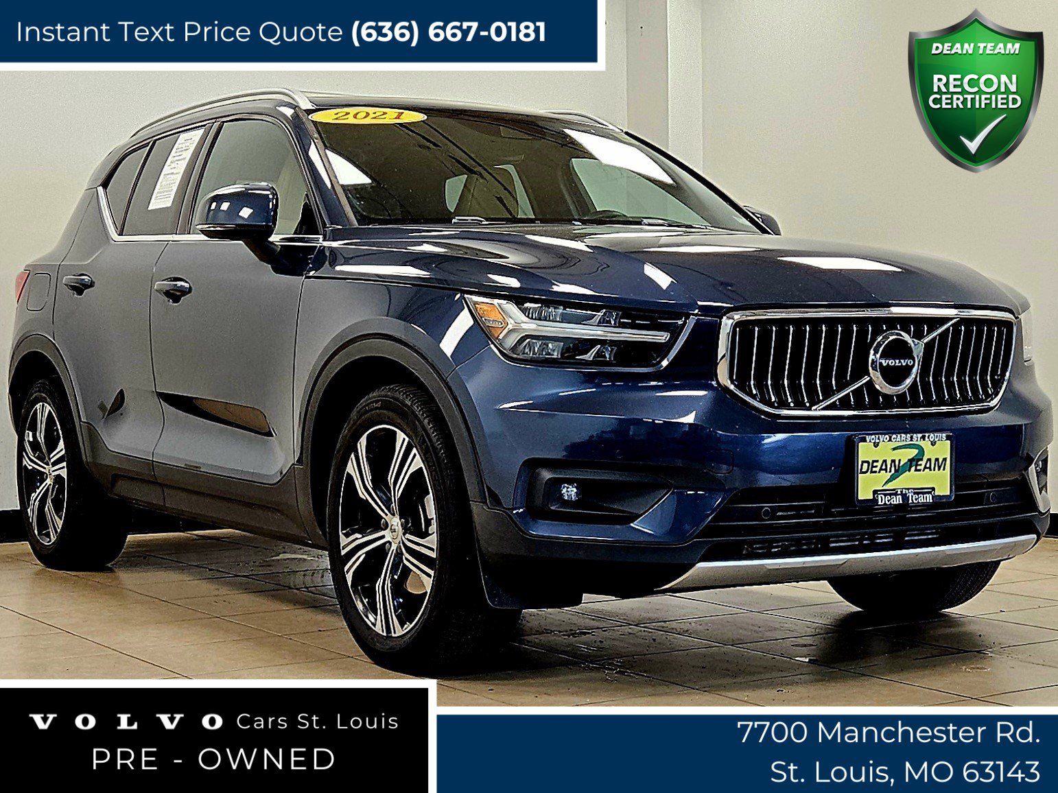 Used 2021 Volvo XC40 T5 Inscription w/ Climate Package