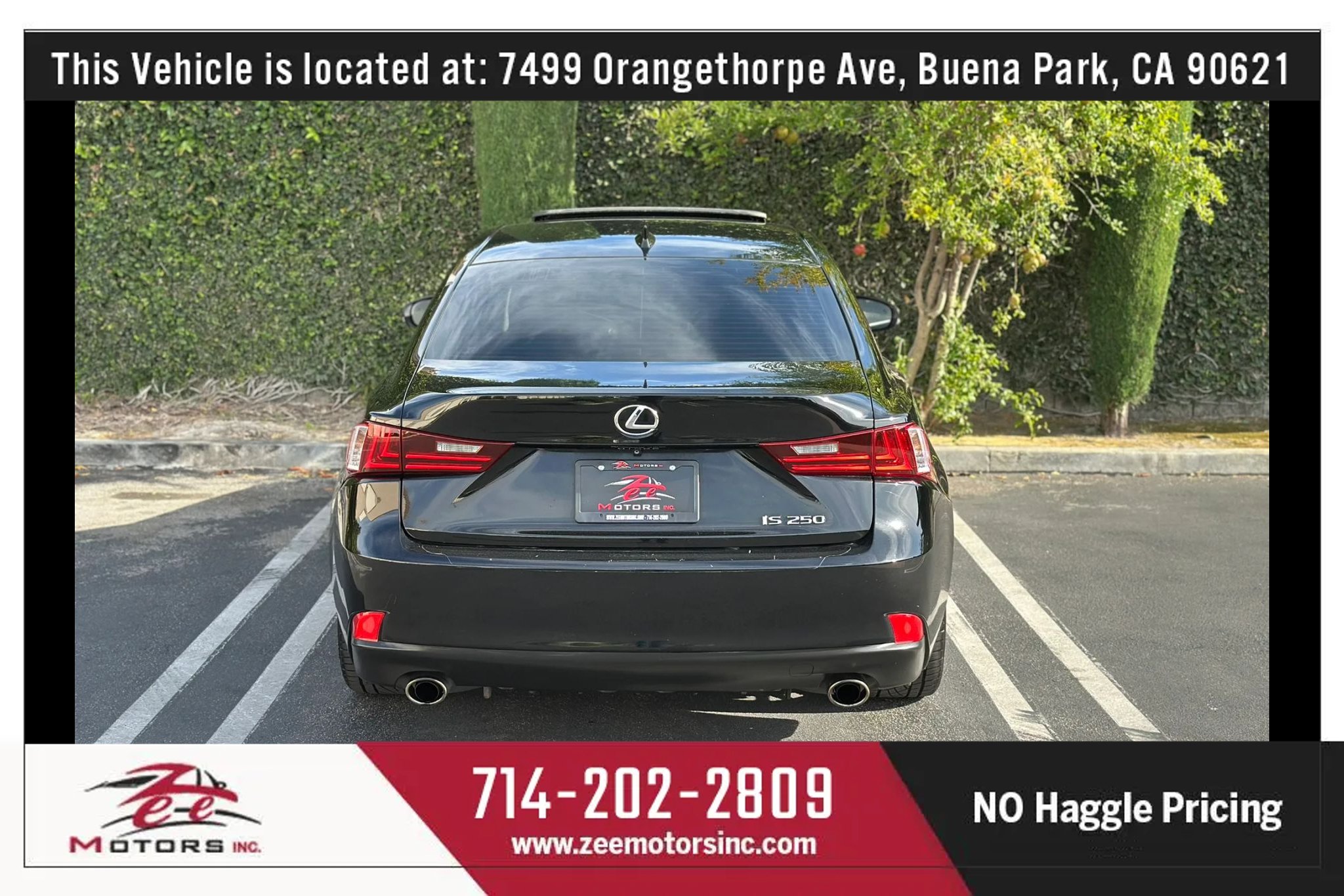 Used 2014 Lexus IS 250 w/ Navigation Package RWD image 8