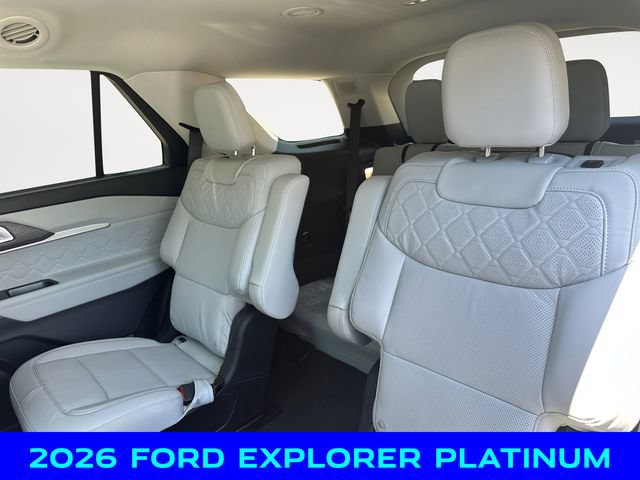 New 2026 Ford Explorer Platinum w/ LUX Leather Package AWD/4WD image 13