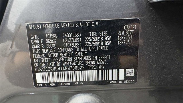 Used 2022 Honda HR-V Sport image 32