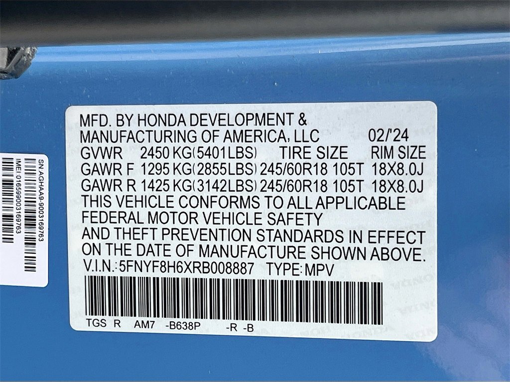 Used 2024 Honda Passport TrailSport image 33