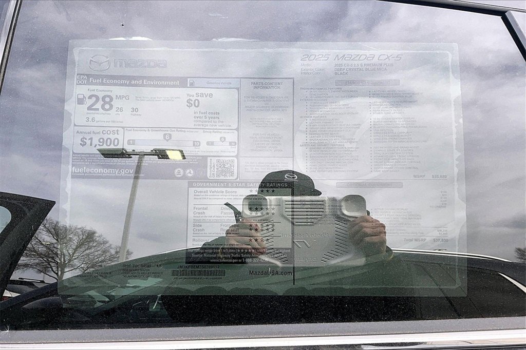 New 2025 MAZDA CX-5 AWD 2.5 S w/ Premium Plus Pkg image 13