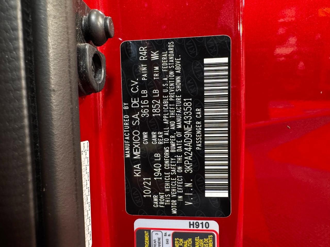 Used 2022 Kia Rio S image 24