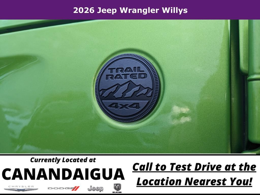 New 2026 Jeep Wrangler Unlimited Sport AWD/4WD image 29