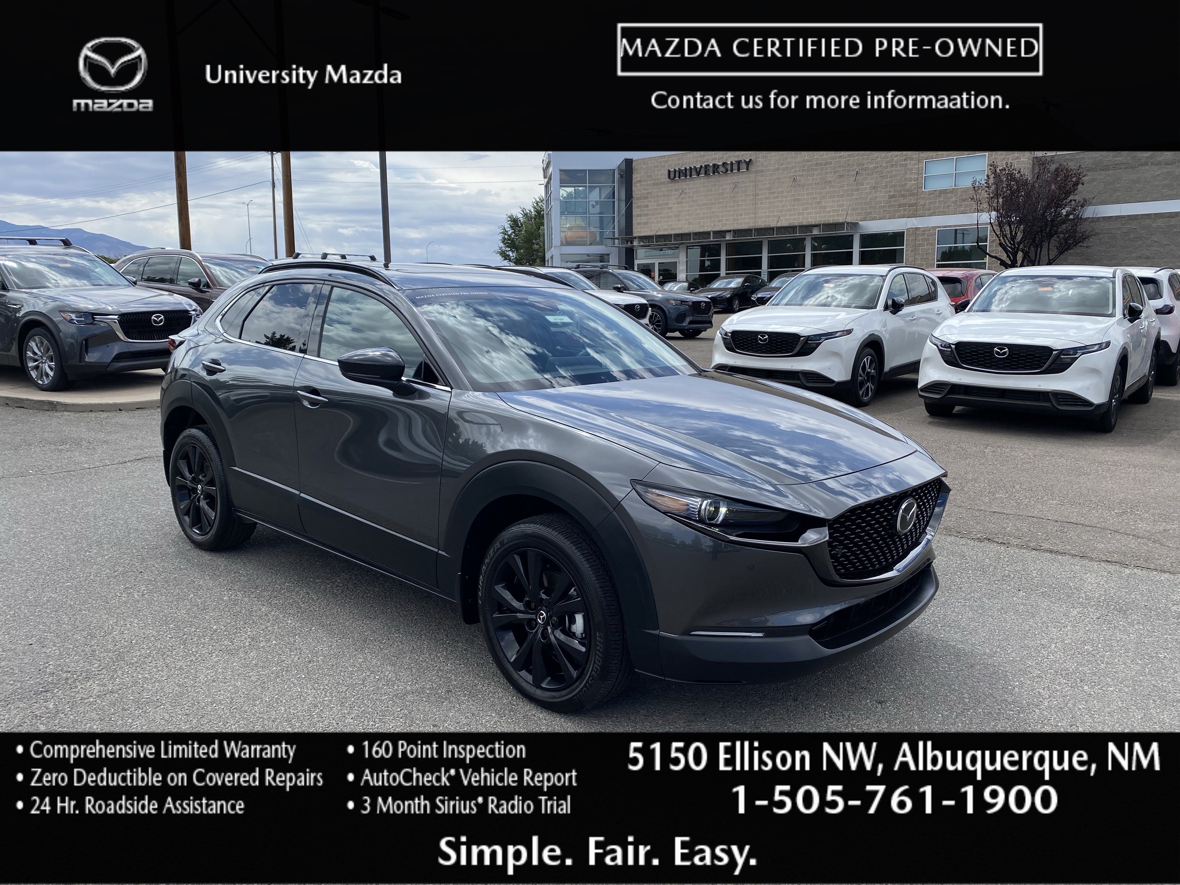 Certified 2025 MAZDA CX-30 2.5 Turbo w/ Premium Plus Pkg AWD/4WD video 1