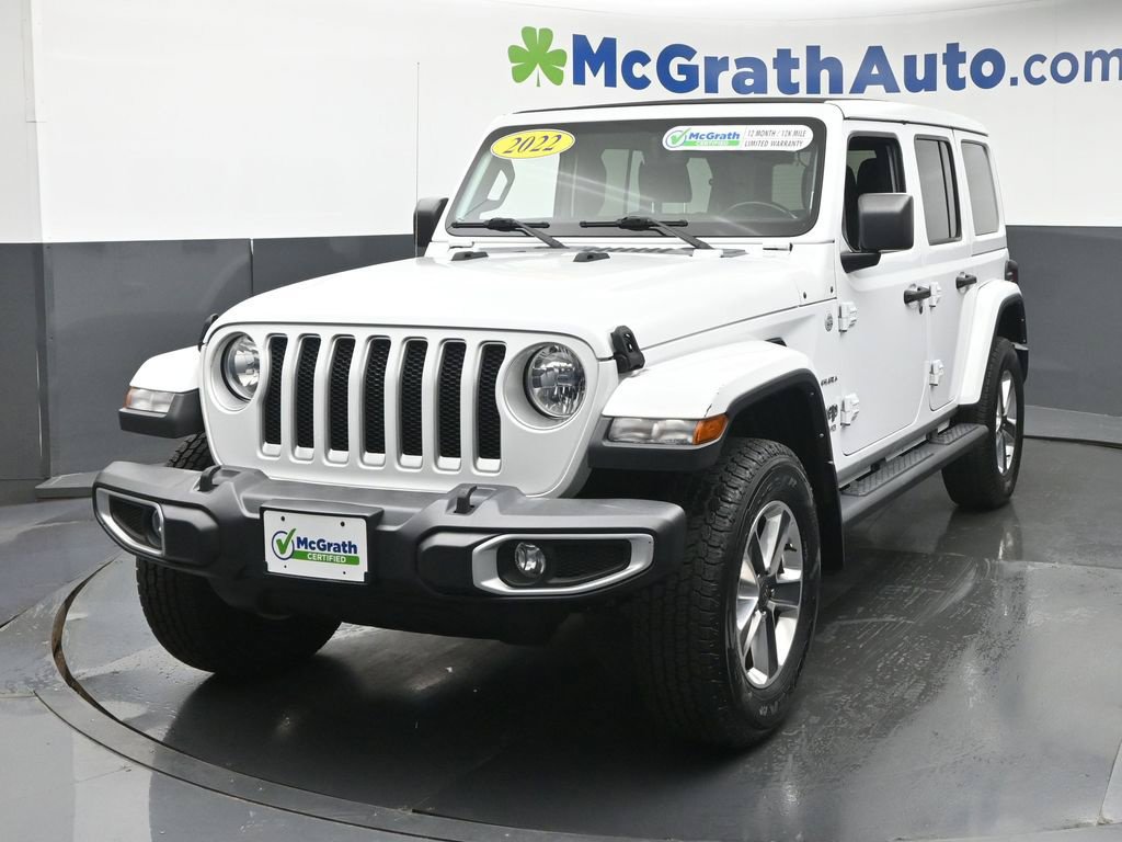 Used 2022 Jeep Wrangler Unlimited Sahara w/ Cold Weather Group AWD/4WD image 20
