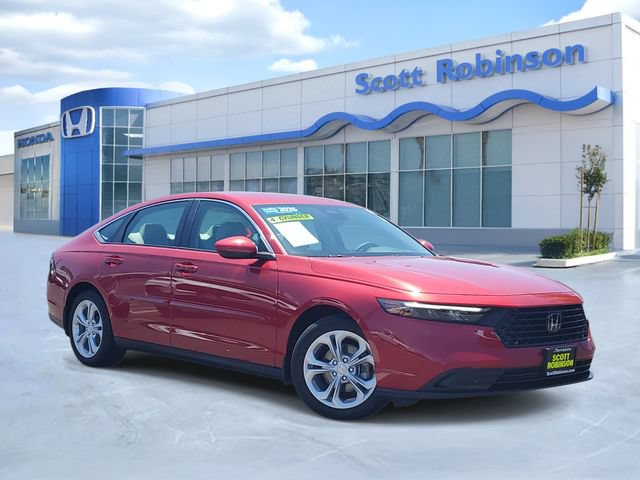 Certified 2025 Honda Accord LX